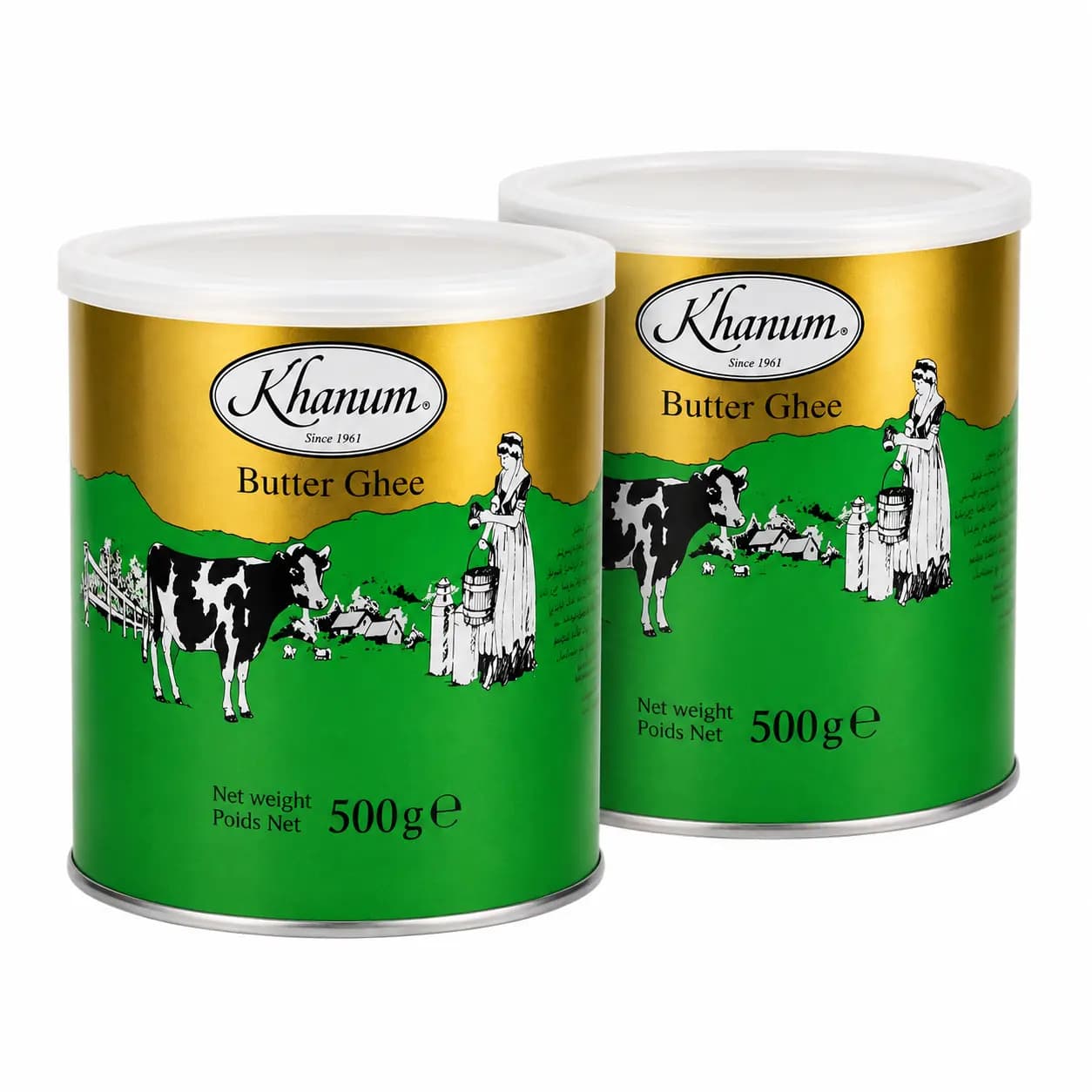 Khanum Butter Ghee 500g — Pack of 2