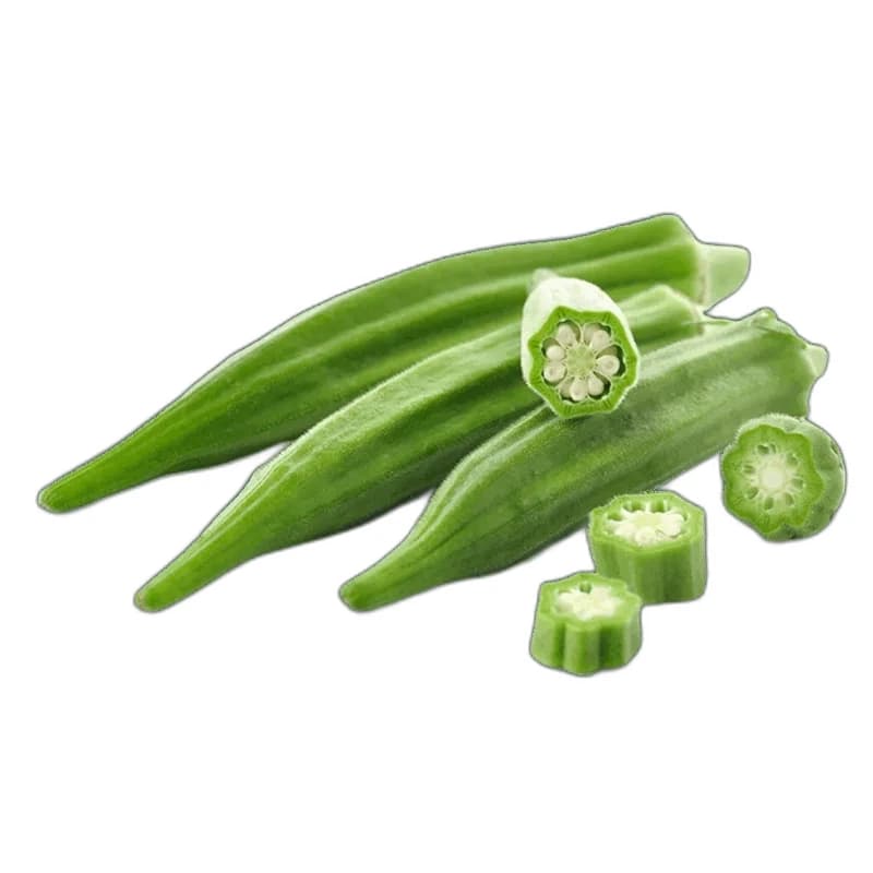 500g Frische Bhindi (Okraschoten)