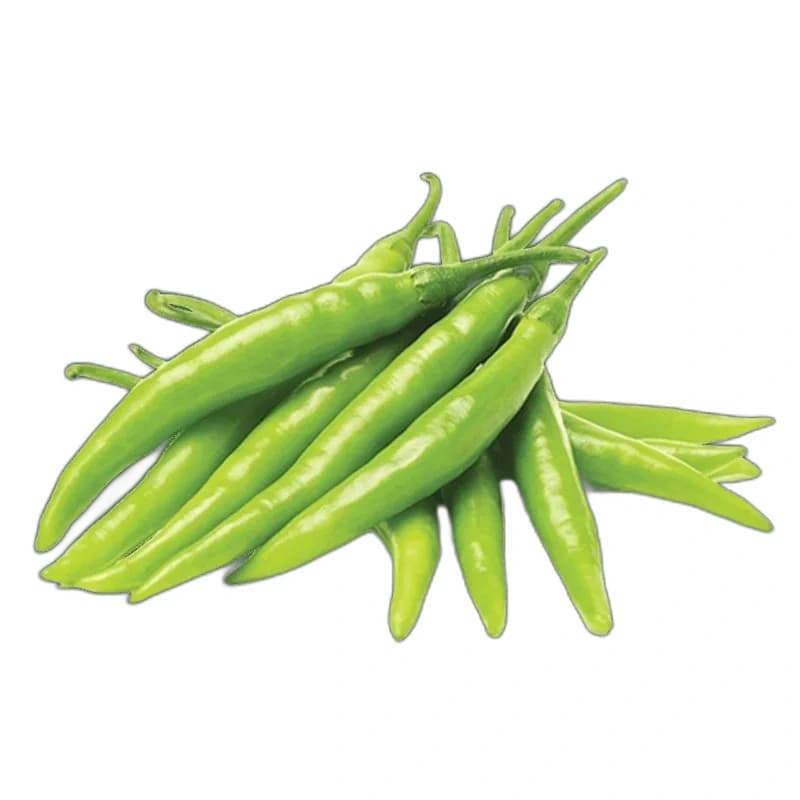 500g Fresh Hari Mirch (Green Chili)
